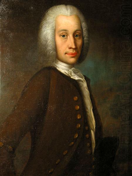 Oil painting of Anders Celsius. Painting by Olof Arenius, Olof Arenius